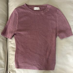 Altar’s state Rose colored short sleeve dress